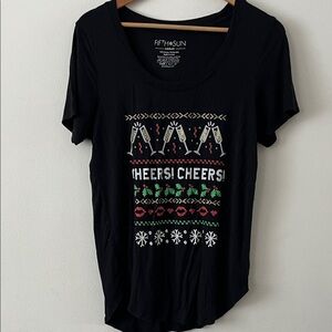 🎄Fifth Sun Holiday Cheers Graphic Tee